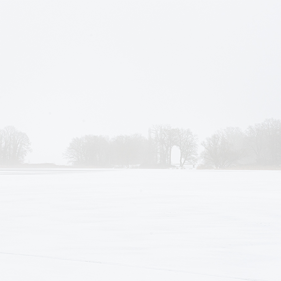 Der gefrorene Heilige See im Winter