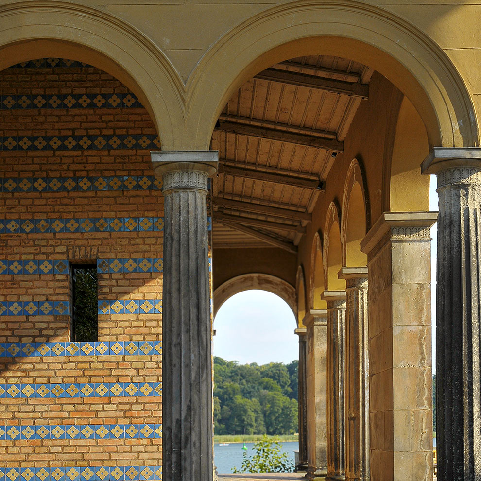Arkade der Sacrower Heilandskirche