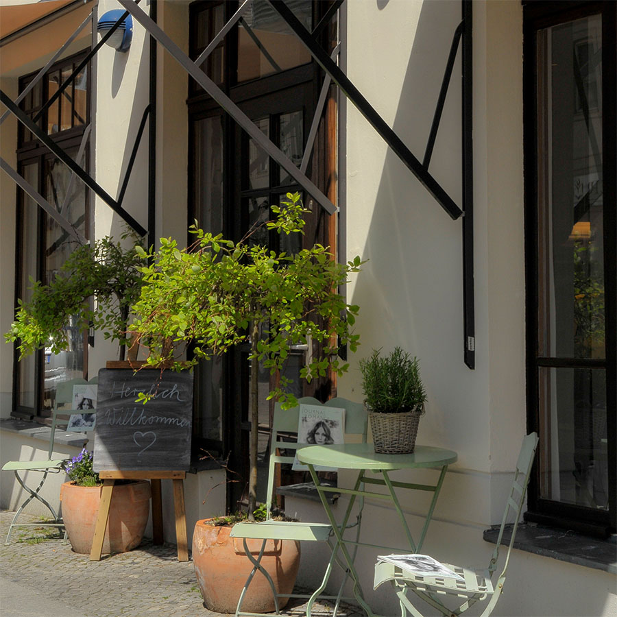 Außendekoration in der Altstadt