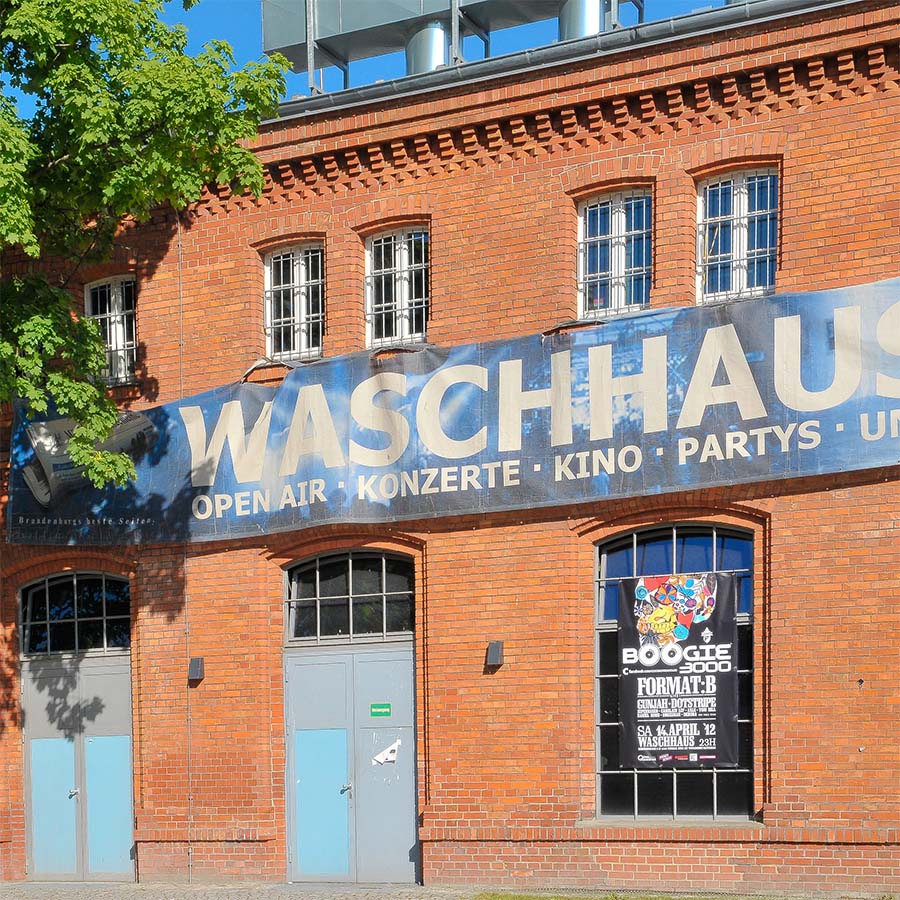 Veranstaltungs-Location »Waschhaus« an der Schiffbauergasse